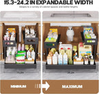 1 Pack Expandable Under Sink Organizers And Storage - Image 7
