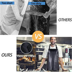 Homsolver 2 Pack Waterproof Rubber Aprons, Heavy Duty Butcher - Image 6