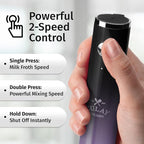 Zulay Kitchen Rechargeable Milk Frother Handheld Lux - Image 4