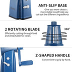 Upgrade Rotary Cheese Grater Shredder - Image 6