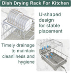 LIYI Dish Drying Rack, Large Dish Rack - Image 5