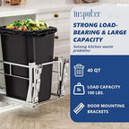 Insputer Pull Out Trash Can Under Cabinet - Image 6