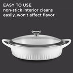 CorningWare QuickHeat 4-QT Cast Aluminum Braiser - Image 4