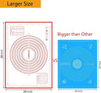 Silicone Baking Mat，Non Stick Rolling Dough - Image 7