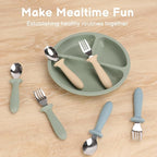 Eascrozn Toddler Utensils, 6 Pack kids Silverware Set - Image 6