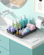 10 Pack Large Size Plastic Drawer Organizers Set, 3 Sizes Desk Drawer Organizer - Image 7