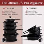 Cuisinel Pots and Pans Organizer Rack - Image 3