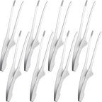 Patelai 8 Pieces Korean and Japanese BBQ Tongs Non Slip Cooking Utensils by Patelai
