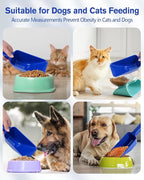 2 Cup Dog Food Scoop, Plastic Pet Food Scoop - Image 8