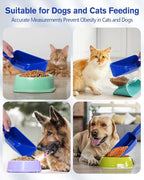 2 Cup Dog Food Scoop, Plastic Pet Food Scoop - Image 6
