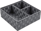 Posprica Woven Storage Baskets for Organizing, Small Baskets Cube Bin Container by Posprica