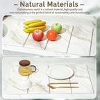 Large Stone Dish Drying Mat for Kitchen Counter, Foldable Water Absorbing - Image 8