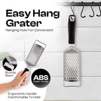 Handheld Cheese Grater & Cheese Shredder – Stainless Steel, Rust-Proof - Image 8
