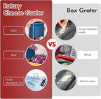 Ourokhome Rotary Cheese Grater Hand Crank, Kitchen Shredder Speed Mandolin - Image 7