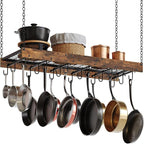 CHOEZON Hanging Pot Rack, Ceiling Wall Mounted Pot Rack - Image 8