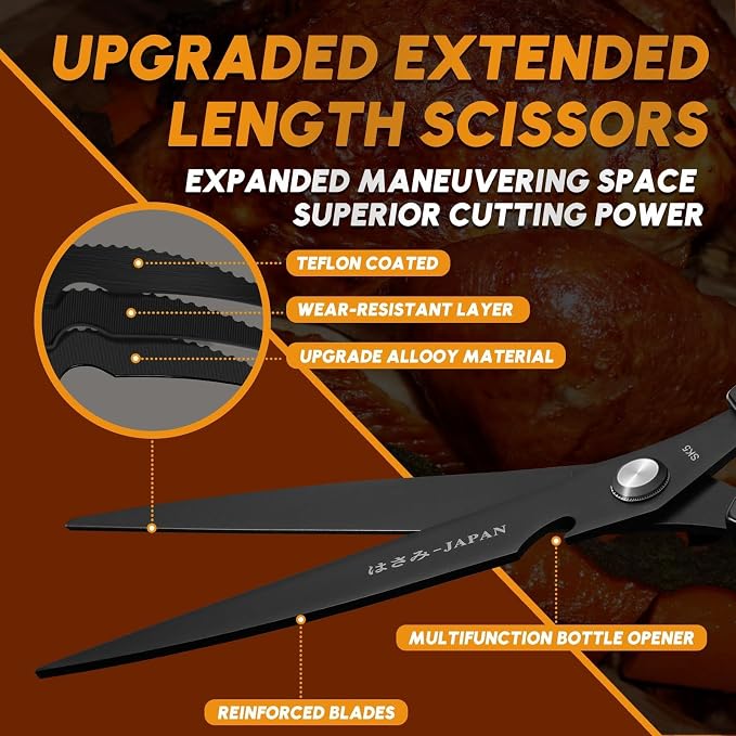 HUUSK Kitchen Shears Set Upgraded - Image 3