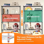 BestOffice | 5-Tier Wire Storage Shelves - Image 6