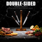 Magnetic Knife Block Set, Double Sided Magnetic Knife Holder - Image 4