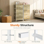 Sweetcrispy Nightstand Small Bedroom Dresser - Image 8