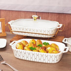 10" x 7" Ceramic Casserole Dish - Image 6