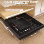 Seinloes 2 Pack Pull Out Cabinet Organizer - Image 5