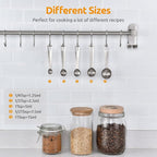 U-Taste Teaspoon Tablespoon Measuring Spoons: 18/8 Stainless Steel Measure - Image 2