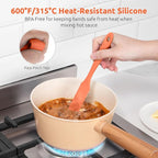 U-Taste Silicone Jar Spatula for Sourdough Starter: Long Skinny Food-Grade Jam - Image 6