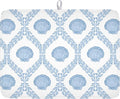 Summer Sea Shell Drying Mat 24x18 Inch, Light Blue Drying Mat by Trongr