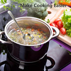 Asanta 2 PCS Small Soup Ladle, 7.7 Inch Sauce ladle, Durable 304 Stainless - Image 4