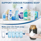 Ceramic Foaming Soap Dispenser, 12 oz Bathroom Foam Hand Soap Dispenser - Image 5