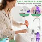 4 in 1 Cup Lid Cleaning Brush, Portable Water Bottle Brush, Bottle Gaps - Image 3