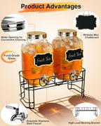 1 Gallon Drink Dispenser 2 Pack - Image 4