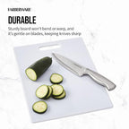 Farberware Large Cutting Board, Dishwasher- Safe Plastic Chopping Board - Image 3