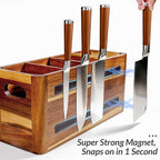 Wooden Kitchen Utensil Holder Organizer - Image 7