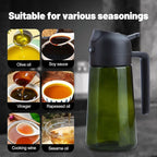 2 In 1 Oil Dispenser And Oil Sprayer, 16 Oz/470 Ml Oil Dispenser - Image 4
