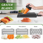 HomeHacks Vegetable Chopper Vegetable Cutter, 15 in 1 Kitchen Gadget, Onion - Image 3