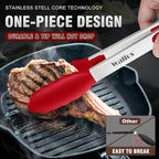 Walfos Silicone Tongs for Cooking - Image 2