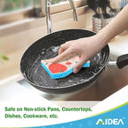 AIDEA Sponges Kitchen, Non-Scratch Scrub Sponge-24Count, Sponges - Image 6