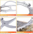 MDHAND Kitchen Shears Set, Heavy Duty Poultry Shears - Image 5