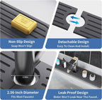 Fast Drying Kitchen Sink Splash Guard, Durable Stone Kitchen Faucet Mat - Image 8