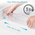 Vtopmart 8 Pack 4" Regular Upgrade Drawer Dividers - Image 6