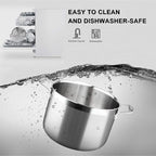 Duxtop Whole-Clad Tri-Ply Stainless Steel Stockpot - Image 6