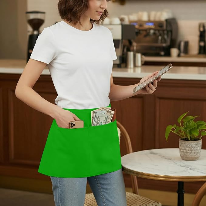 BOHARERS Waist Apron with 3 Pockets12 Pack - Image 3