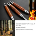 Izurok 18/10 Stainless Steel Kitchen Utensils Set, 6 Piece Cooking Utensils - Image 4