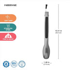 Farberware Stainless Steel Kitchen Tongs 9 Inch Locking Heat Resistant - Image 2
