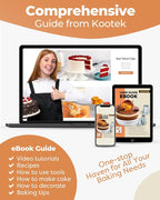 Kootek 700pcs Cake Decorating Kit, Baking Supplies - Image 7