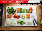 Thirteen Chefs Extra Large 30x18 Inch Cutting Board - Image 8