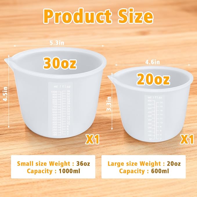 Palksky Silicone Cups for Melting Chocolate, Chocolate Melting Pot for Dipping - Image 6