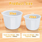 Palksky Silicone Melting Cups Set, Heat Resistant Pouring Cups - Image 6