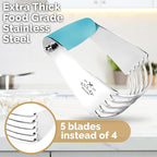 Zulay Kitchen Dough Blender Top Professional - Image 5